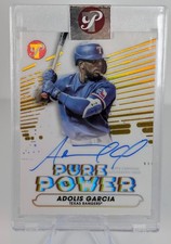 2022 Topps Pristine #PPA-AG - Adolis Garcia - Pure Power Auto Gold #/50