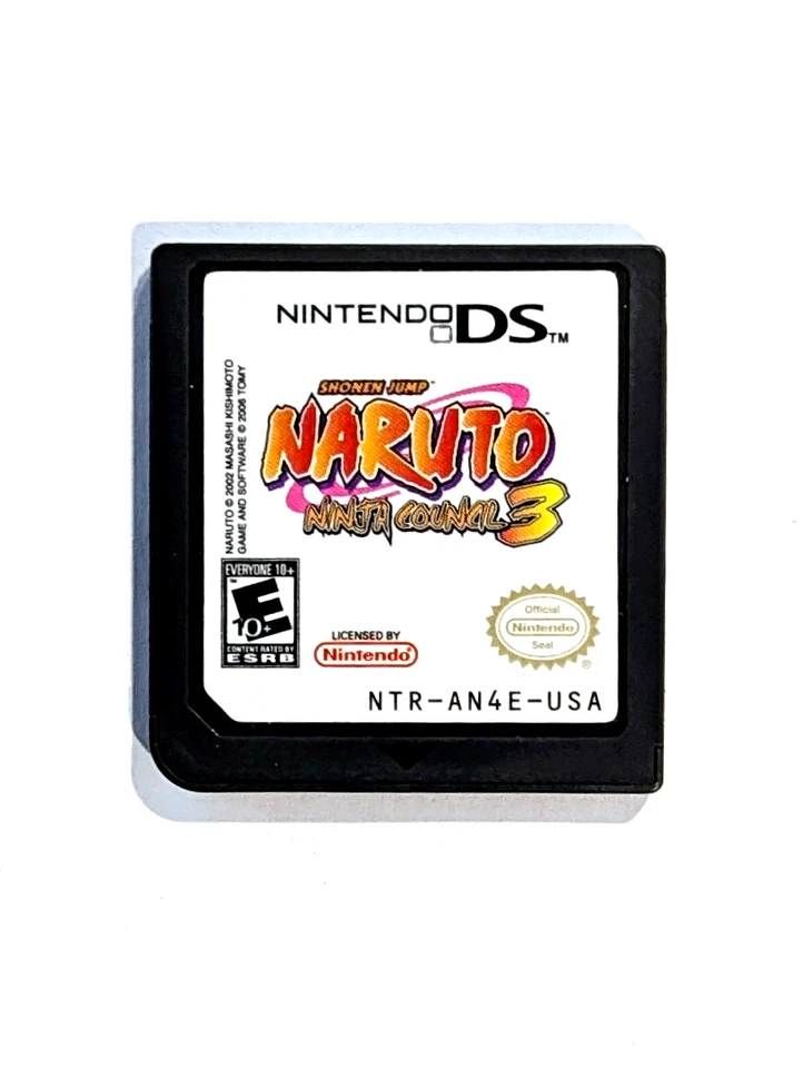 Shonen Jump Naruto Ninja Council 3 Nintendo DS UTSC USA Complete with Manual NDS - Image 4 of 4