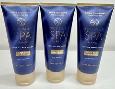 3x lot New Bath & Body Works True Blue Spa Super Rich Hand Cream Paraffin 3.4 oz