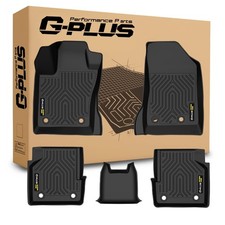 Floor Mats  Liner for Jeep Compass 2017-2025 All Weather TPE 1st 2nd Row Black
