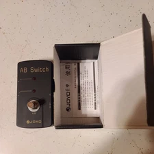 JOYO JF-30 A-B Signal Switch Pedal AB/Y Guitar Amp Switcher/ Selector
