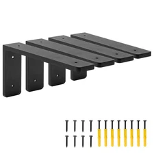 8"x 4"Shelf Brackets,L Shelf Brackets, die-cast Formation, Vertical Angle, Pr...