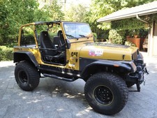 JEEP WRANGLER YJ "CATERPILLAR" 5700 V8 ESEMPLARE UNICO