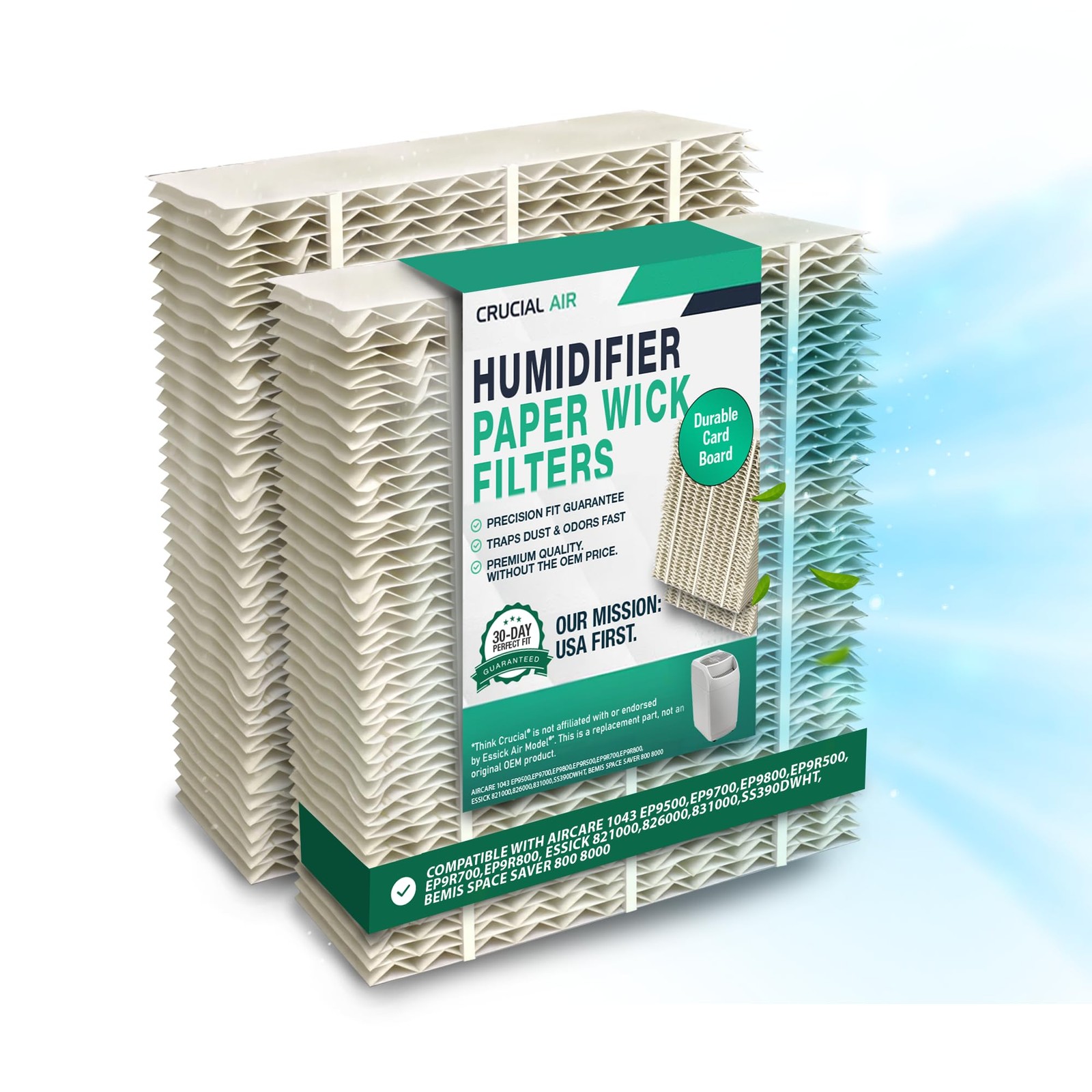 Filters - Compatible With Aircare 1043 Pape