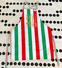 Vintage In Florence Apron Italian Pasta Kitchen Gift Italy Flag Cooking Chef