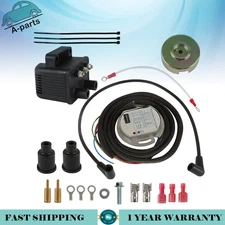 Single Fire Programmable Ignition Coil Kit 53-660 For EVO Big Twin XL Sportster