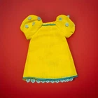 Vintage Barbie 1969 Francie Casey Twiggy The Yellow Bit Mini Dress Fashion 1223