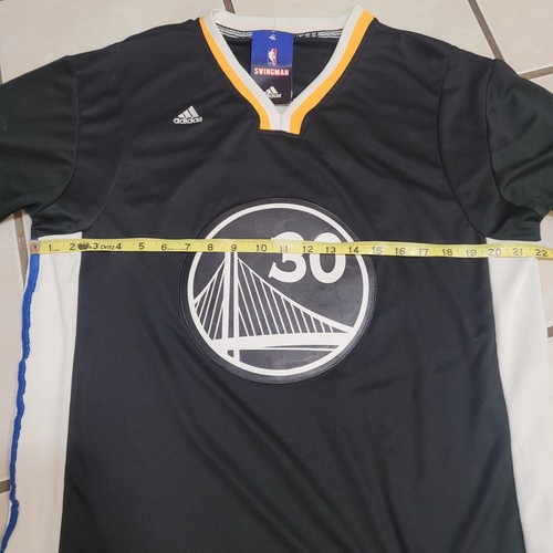 RARE NWT Adidas NBA Golden State Warriors Steph Curry Number 30 Basketball Shirt - Picture 22 of 23