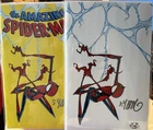 AMAZING SPIDER-MAN #1 SKOTTIE YOUNG VIRGIN & TRADE EXCLUSIVE SIGNED SET COA NM+