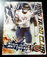 2014 TOPPS 1000 YARD CLUB #33 - ALSHON JEFFERY  - CHICAGO BEARS CARD