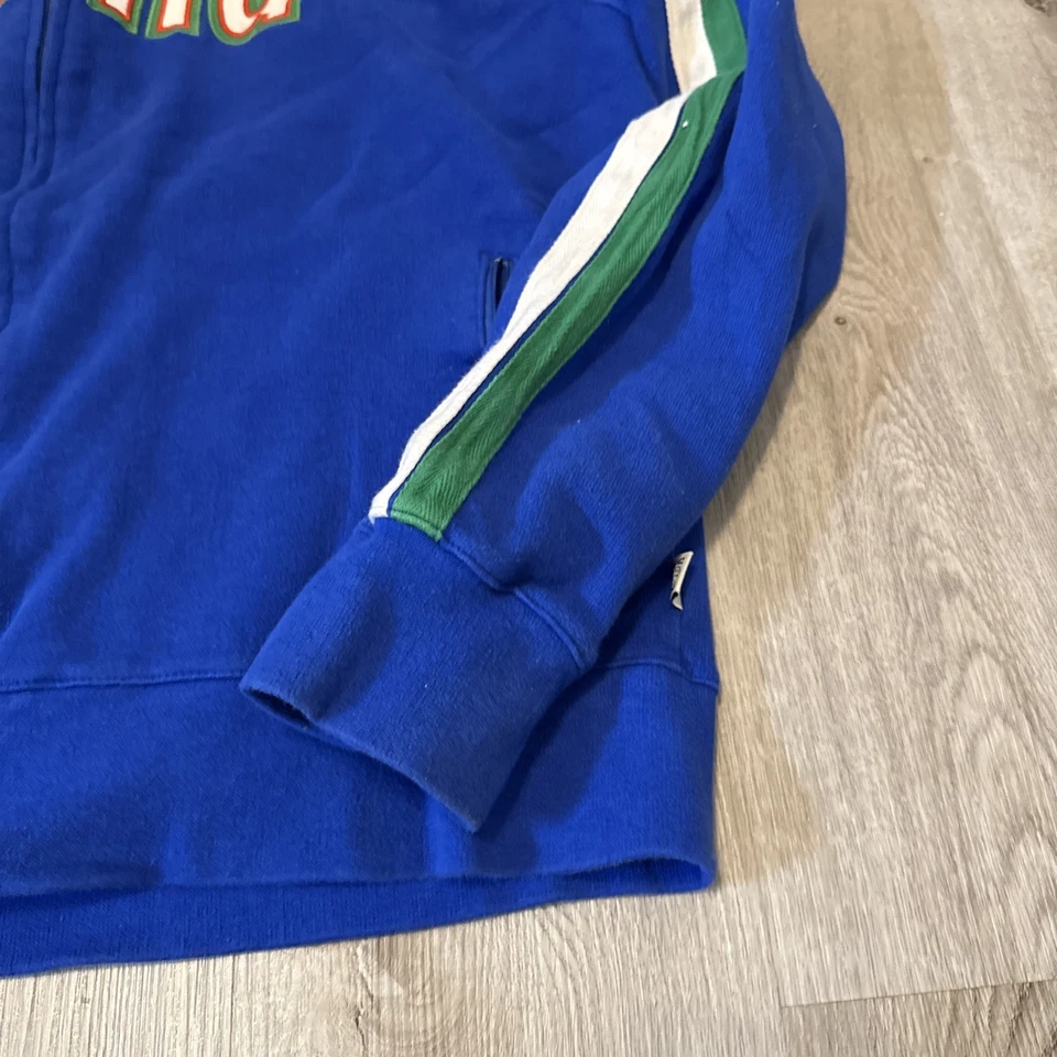 Chaqueta deportiva Blue Marlin Italia para hombre 2XL azul cremallera completa Foto 3 de 4