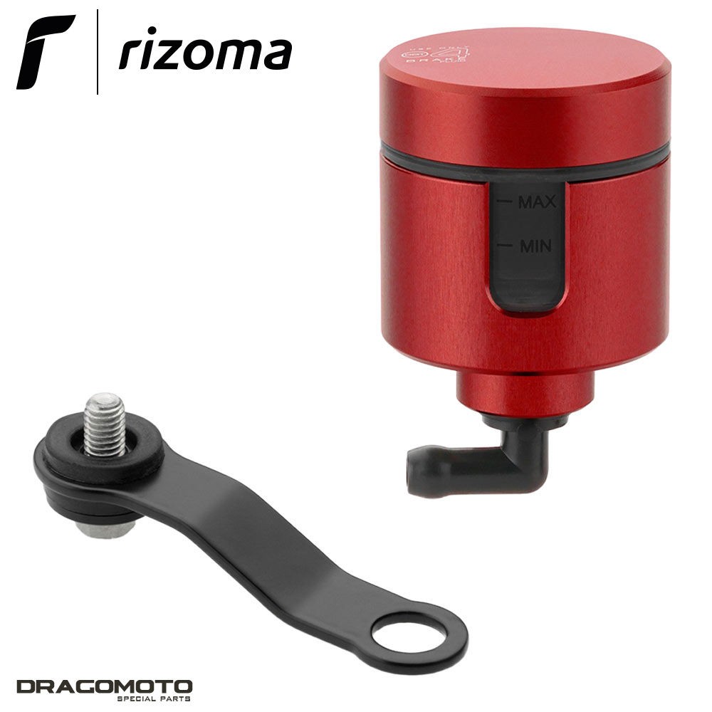 Réservoir de fluide Rizoma rouge pour Ducati Multistrada 950