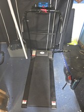 Nero Sports Foldable Electric Treadmill with Bluetooth Connectivity Black Used