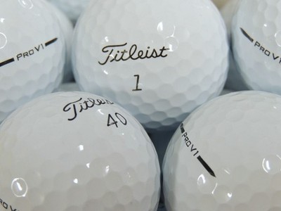 36 TITLEIST PRO V1 MODELL 2026 GOLFBÄLLE - AAAA - LAKEBALLS OHNE MARKIERUNGEN