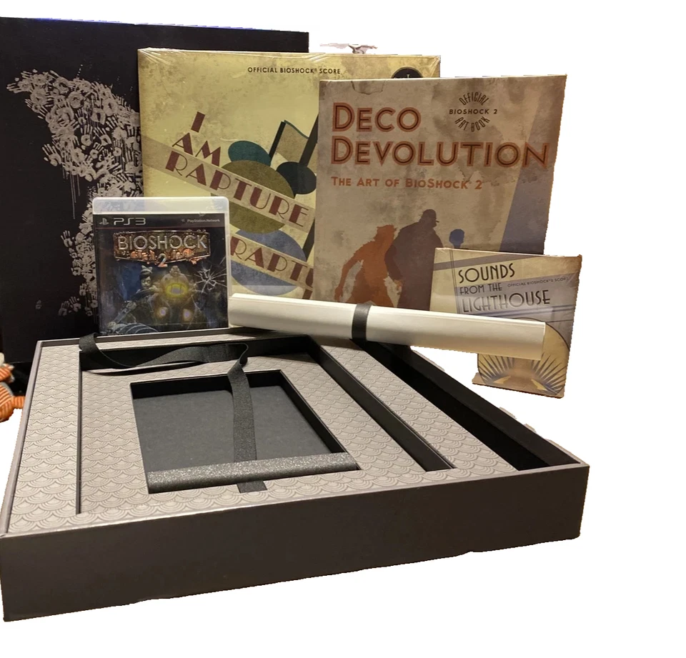 BioShock 2 Special Edition PS3 Limited Collector's Edition OPENED PURCHASED 2010 - Image 2 of 4