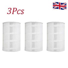 Image of 3Pcs HEPA Carbon Filter For Blueair Blue Pure 411 Air Purifier Particle Carbon