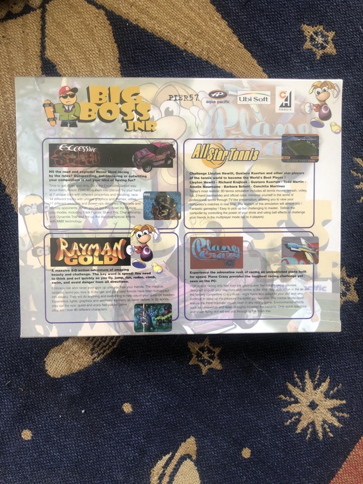 Rayman Gold (PC) NEW SEALED BIG BOX, SUPER RARE UBI SOFT TITLE! Big Boss collab - Image 2 of 4