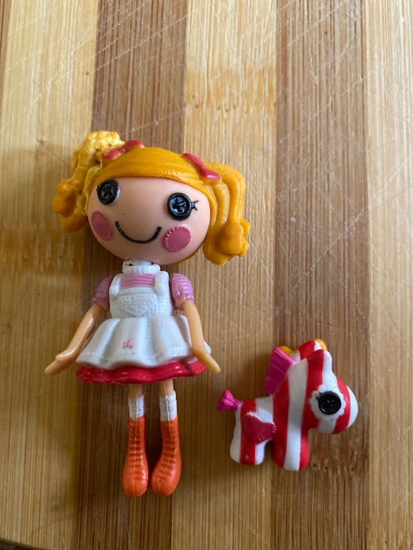 Spot Splatter Splash Lalaloopsy Mini 3" Doll With Pet Zebra