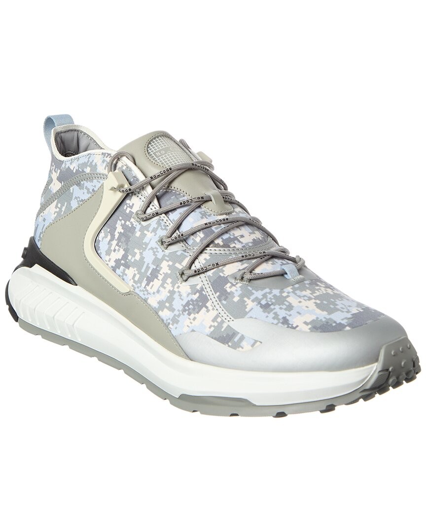 Tod’S Allac Camo Leather Sneaker Men\'s size 8 Tod main image 2