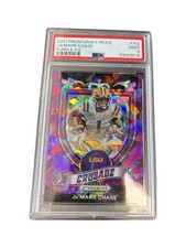 2021 Panini Prizm Draft Ja'Marr Chase #162 Orange Pulsar /149 Rookie LSU