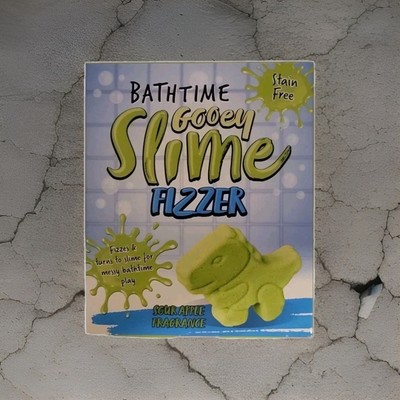Bathtime Gooey Slime Fizzer, saurer Apfelduft, fleckenfrei, Badespielzeit 