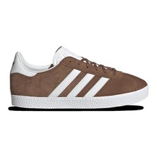 Adidas Gazelle Big Kid Low-Top Lifestyle SneakerBrown/White