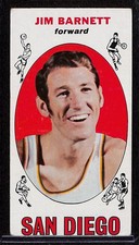 1969-70 Topps #51 Jim Barnett - VG/EX Set Break! RC