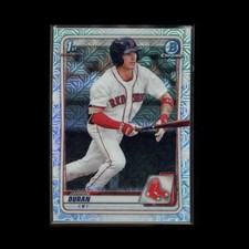 2020 Bowman Mega Box Baseball Base Chrome Mojo #BCP-144: Jarren Duran Mojo (3)
