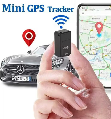 1pc Black Mini GPS Locator Magnetic Car Anti-Theft Tracking Device - NEW