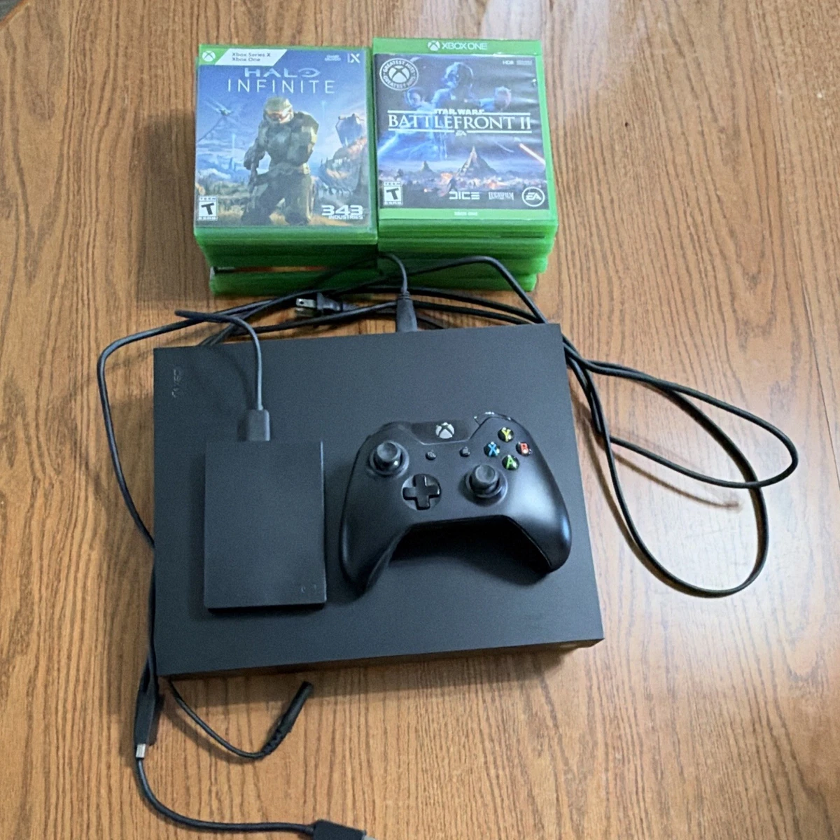 25+ Microsoft Xbox One X Black Video Game Consoles for sale