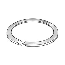 GRAINGER APPROVED 1RFV4 Backup O-Ring,PTFE,White,PK50 1RFV4