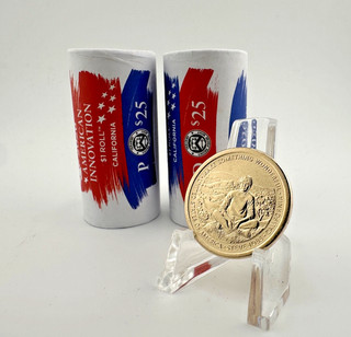 2026 American Innovation CALIFORNIA STEVE JOBS P & D MINTS 2X Rolls!
