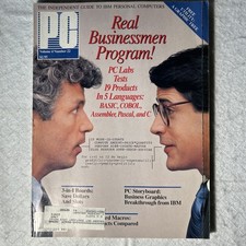Vintage PC Mag Magazine Volume 4 Number 22 October 29, 1985 Computers Microsoft