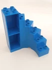 Lego Duplo BLUE SPIRAL STAIRWAY STAIRCASE Castle Vintage Steps Stairs