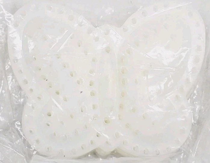 4 Packs of Plastic Canvas Shapes CIRCLES-HEARTS-BUTTERFLIES-DIAMONDS NIP - Image 4 of 4