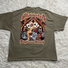 Biketoberfest 2007 T Shirt Daytona Beach Size 2XL Brown
