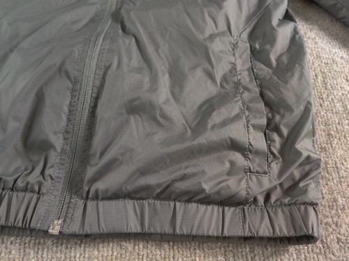 Volcom Youth Boys Full Zip Windbreaker Ermont Jacket Medium Gray Hooded Lined - Picture 12 of 15