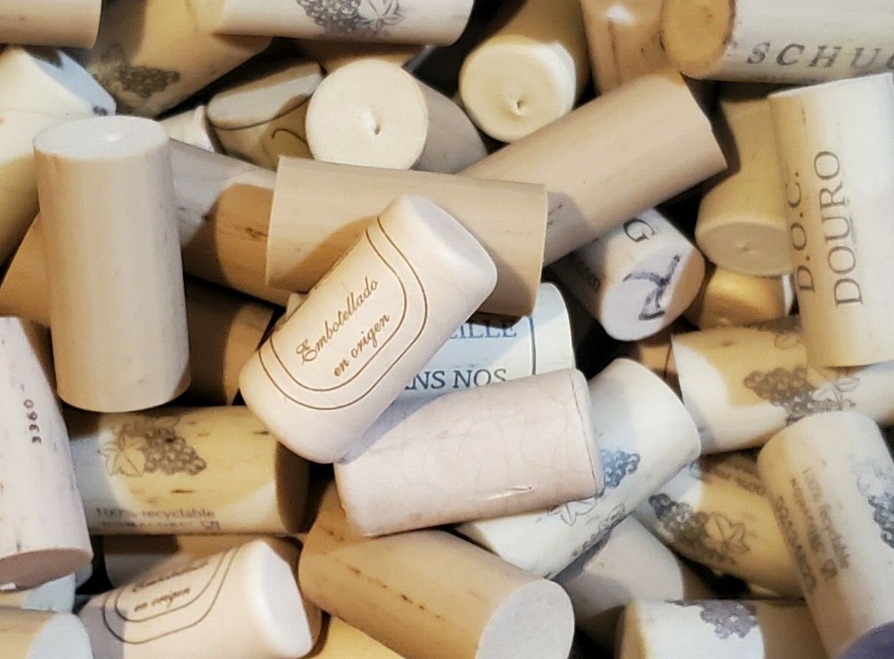 50 SYNTHETIC Used Wine Corks for Crafts Projects