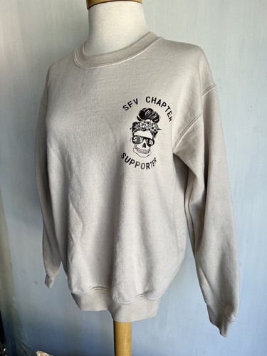 SUPPORT YOUR LOCAL MONGOL MC San Fernando SYLM Valley Chapter Sweatshirt Small - Picture 5 of 7