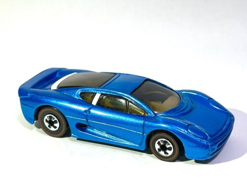 1992 CUSTOM MADE REDLINE Mint Hot Wheels Jaguar XJ220 Metallic Blue Brand New