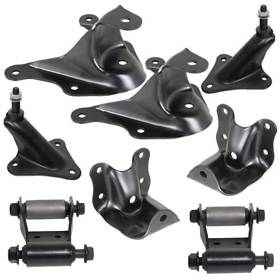 New For 1986-1997 Ford Ranger Leaf Spring Hanger Shackle and Rear Shock ...