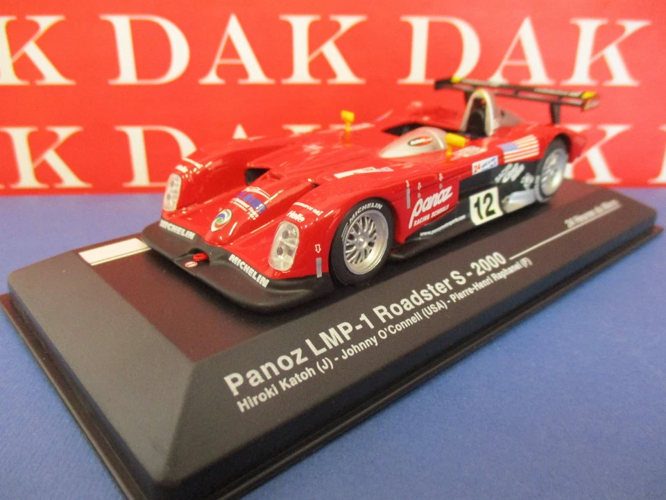 Die cast 1/43 Modellino Auto Panoz LMP-1 Roadster S 24H Le Mans 2000 - Immagine 2 di 4