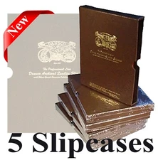 Dansco Album Slipcase 7/8 Pack Of 5 Coin Protection Corrosion Inhibiting Covers