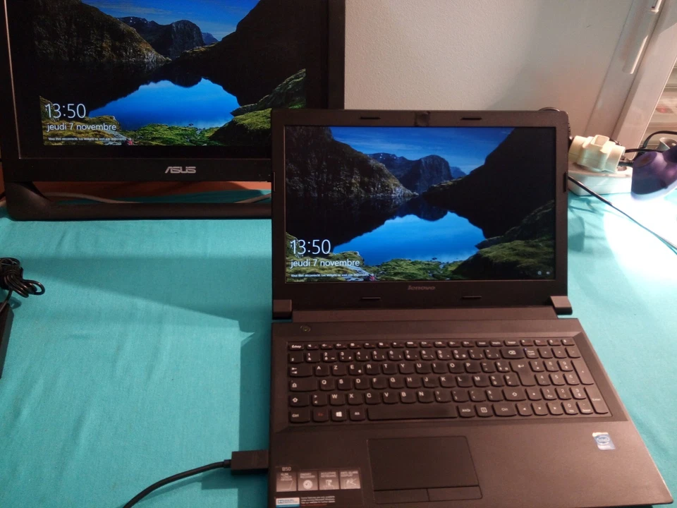 PC Lenovo B50-30 de (intel) RAM 4Go/ 320Go/et ssd 60Go avec Windows 10 - Photo 2/4