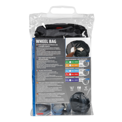 Lampa 15951 Bâche De Roue De Secours Pour Voiture - Sac Protection Pneu Avec Fermeture Zippée
