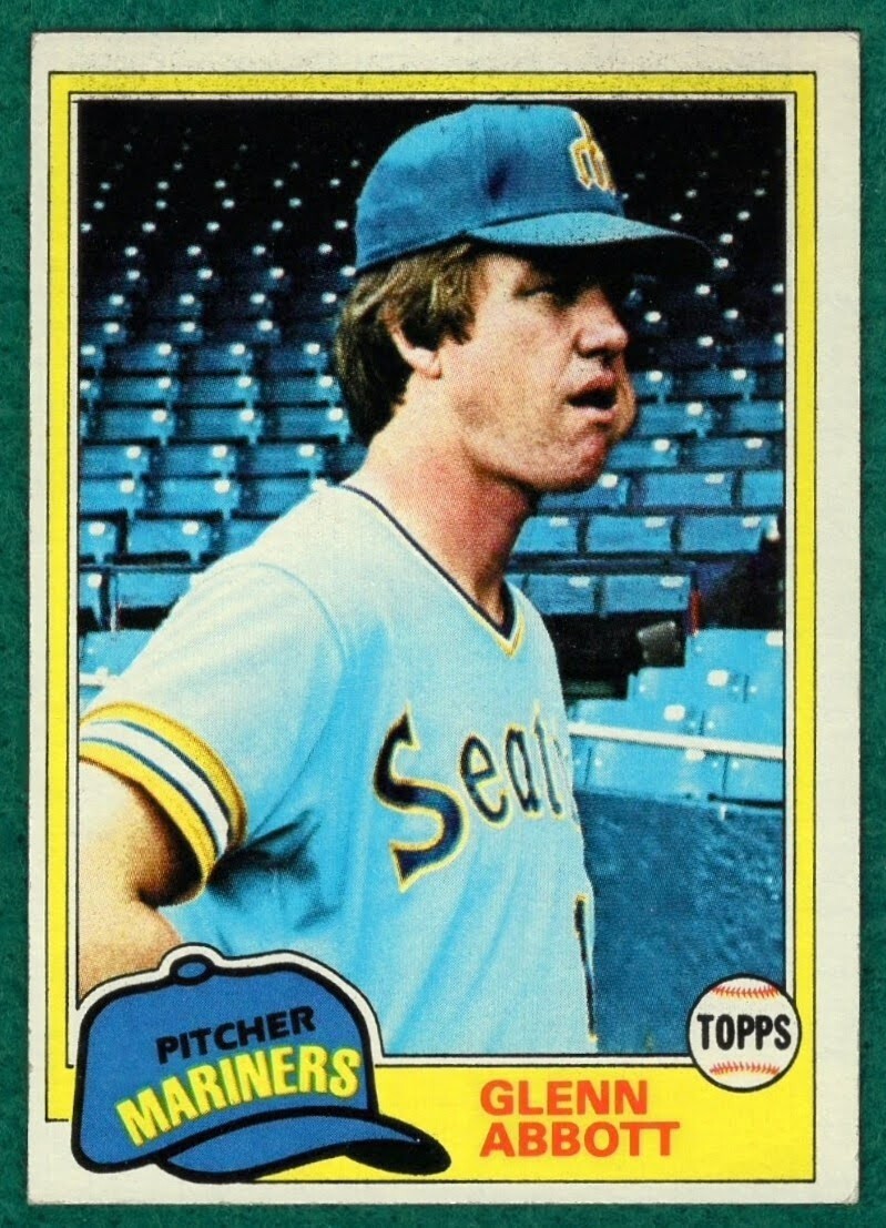 Glenn Abbott - 1981 Topps #699 - Seattle Mariners Baseball Card