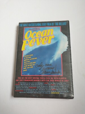 OCEAN FEVER: SURF FILM: STEVE SODERBERG 1983 DVD RARE!! UNVERIFIED SIGNATURE*