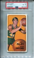 1970 Topps #13 Pat Riley PSA 6 EX-MT Portland Trail Blazers