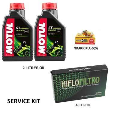 Service Kit For SYM Joyride 125 Evo 2011-2016 (Oil, Spark Plug, Air Filter)