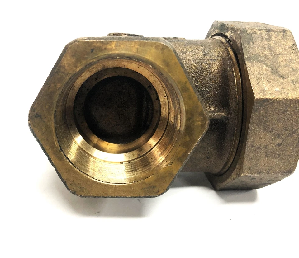 Milwaukee Valve Inc Brass 1-1/2 Inch 150SWP 300WO Gate Valve 1151-1161 NOS - Image 3 of 4